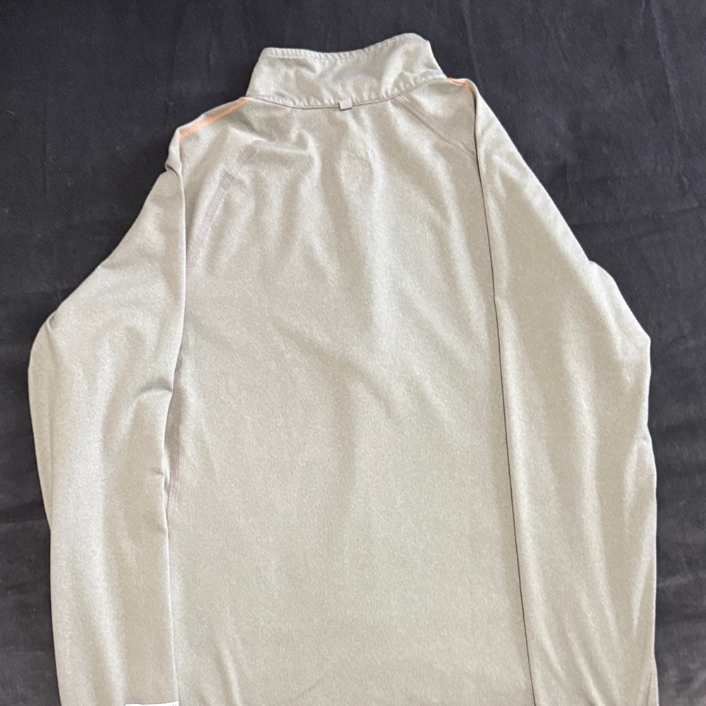 Nike Women's Long Sleeve Top - Gray and Orange - Picture 6 of 9